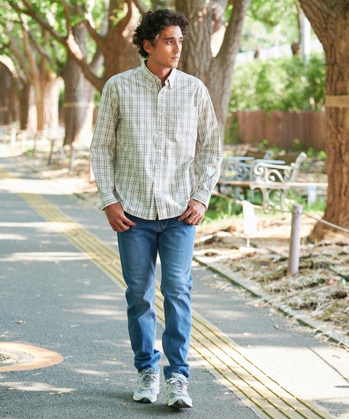 Eddie Bauer(エディーバウアー)の「タイドゥランズ 長袖シャツ(シャツ/ブラウス・メンズ・ダークグリーン系/オレンジ系/ベージュ系2/ネイビー系1/ベージュ系1/グレー系/ブラック/ダークオリーブ/アッシュグレー/ブルー/ネイビー系2/ボルドー/グリーン系/マスタード・L/XL/XXL/S/M)」の19枚目の写真