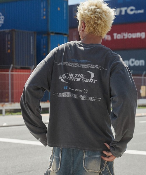 SHORT ROUND（ショートラウンド）の「SHORT ROUND/ピグメントスリーブロゴT（Tシャツ/カットソー・メンズ・その他2/その他1・LARGE/MEDIUM）」の17枚目の写真