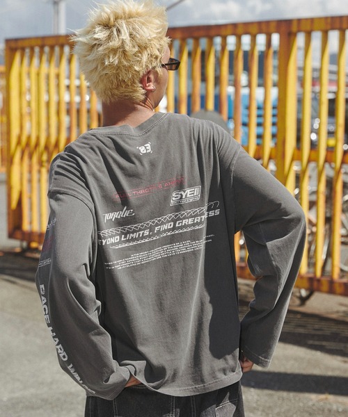 SHORT ROUND（ショートラウンド）の「SHORT ROUND/ピグメントスリーブロゴT（Tシャツ/カットソー・メンズ・その他2/その他1・LARGE/MEDIUM）」の20枚目の写真