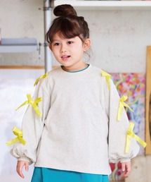 CALMIA（カルミア）の「ショルダーリボンスウェット（スウェット・キッズ）」