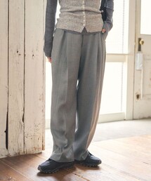 FREAK'S STORE | ウーリータッチ タックワイドパンツ(スラックス)