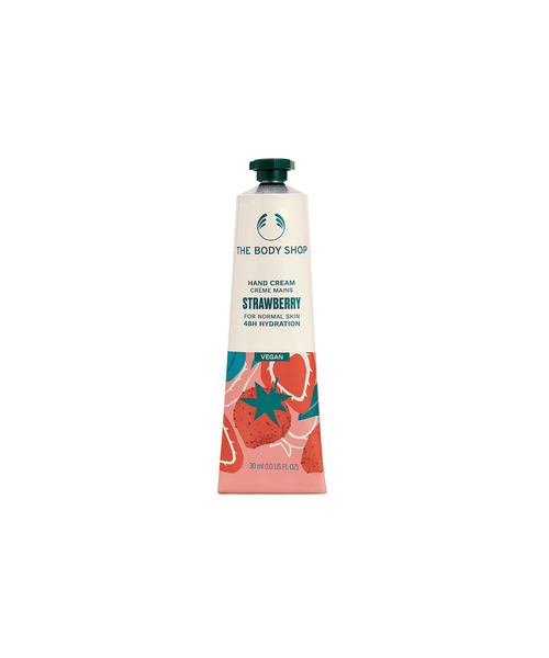 THE BODY SHOP(ザ・ボディショップ)の「ハンドクリーム ST RENO23 30mL(香り:ストロベリー)(ハンドケア/ハンドクリーム・レディース・その他・FREE)」の3枚目の写真