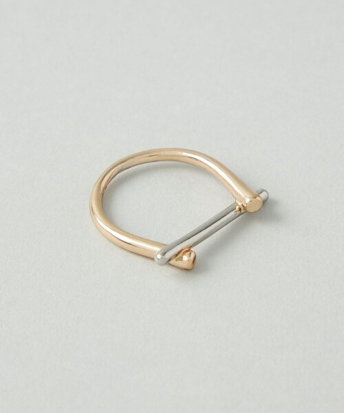 CITEN(シテン)の「<CITEN>クロスラインリング(リング・レディース・シルバー/その他1・FREE)」の2枚目の写真