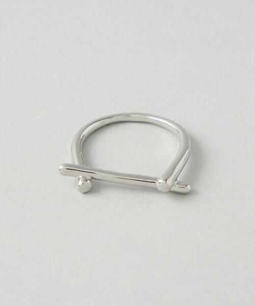 CITEN(シテン)の「<CITEN>クロスラインリング(リング・レディース・シルバー/その他1・FREE)」の5枚目の写真