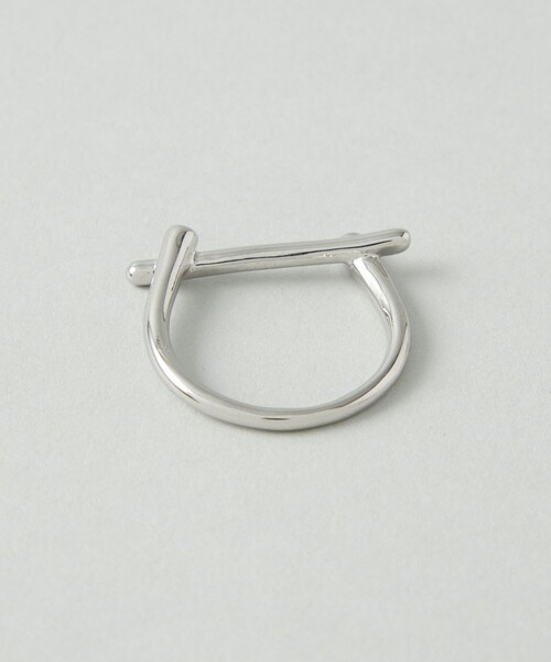 CITEN(シテン)の「<CITEN>クロスラインリング(リング・レディース・シルバー/その他1・FREE)」の6枚目の写真