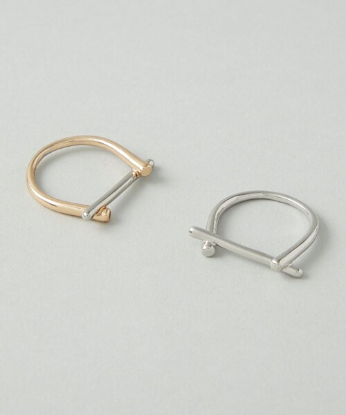 CITEN(シテン)の「<CITEN>クロスラインリング(リング・レディース・シルバー/その他1・FREE)」の10枚目の写真