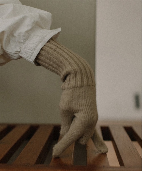 KNIT GLOVE ベージュ パワーストレッチニット手袋 | アパレルアクセサリー | PRODUCTS