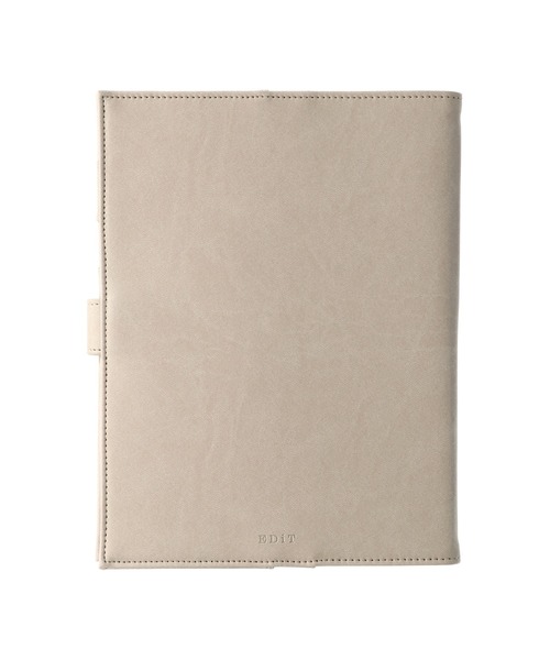 PEDIR（ペディール）の「EDiT 手帳カバー 1日1ページ・週間バーチカル用 A5正寸 リアコ 多機能カバー ペディール マークス（ステーショナリー・レディース・ブラック/グレイッシュベージュ/グリーン・FREE）」の8枚目の写真