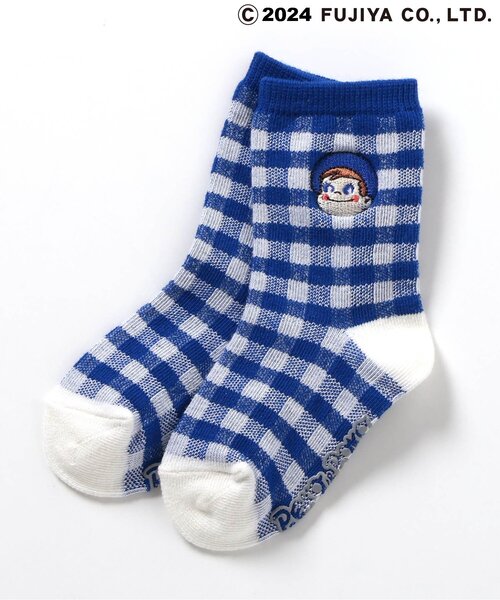 apres les cours（アプレレクール）の「PEKO&POKO ソックス（ソックス/靴下・キッズ・ブルー/オフホワイト/レッド/アイボリー・21/18/15 /12）」の15枚目の写真