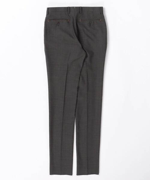 Perfect Suit FActory（パーフェクトスーツファクトリー）の「【EDWINコラボ】デニムライク　ウールセットアップ　パンツ　ブラック/ブルー/ブラウン/ダークブラウン/カーキ（スラックス・メンズ・カーキ/ブラック/ブルー/ダークブラウン/ブラウン・S/SS/L/LL/M/3L）」の6枚目の写真