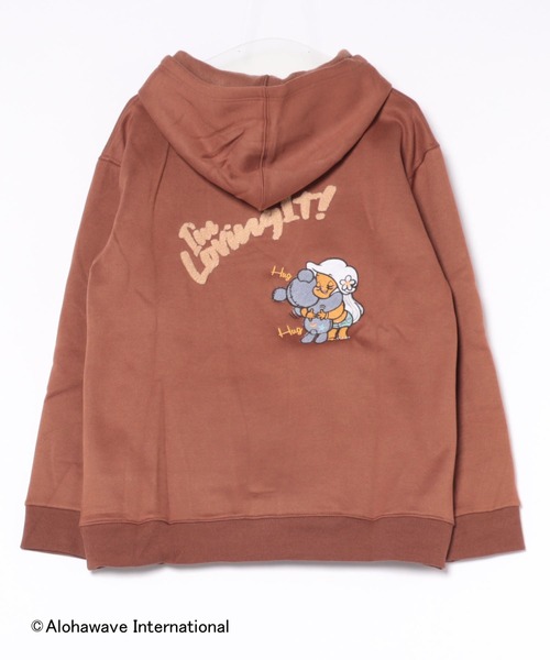 【Kahiko】ALOHA MAPUA サガラ刺繍MEN\'Sフーディー(パーカー)|Kahiko(カヒコ)
