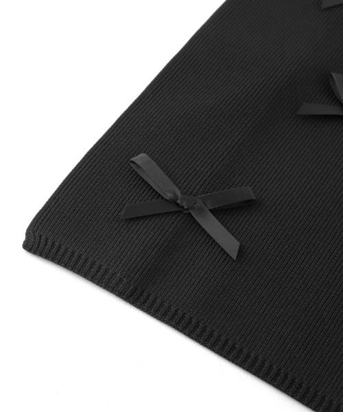 ANEMONE（アネモネ）の「リボンポイントニットトートバッグ（トートバッグ・レディース・ブラック/ピンク/グレー/ブルー/レッド/シルバー/グリーン/アイボリー/ホワイト系その他2・FREE）」の12枚目の写真