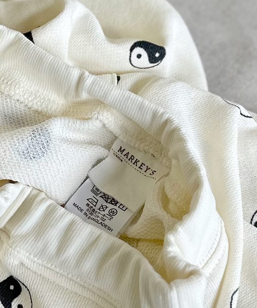 MARKEY'S（マーキーズ）の「ソウガラスウェットパンツ【セットアップ可能】（スウェットパンツ・キッズ・ホワイト/グレー/ブラウン/グリーン・100/120/110/95/90/80/150/140/130）」の8枚目の写真