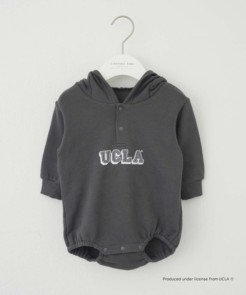 CIAOPANIC TYPY（チャオパニックティピー）の「【WEB限定】【KIDS】【UCLA】TYPY別注BABYプリントスウェットロンパース（ロンパース・キッズ・チャコールグレー/ライトグレー・80）」の18枚目の写真