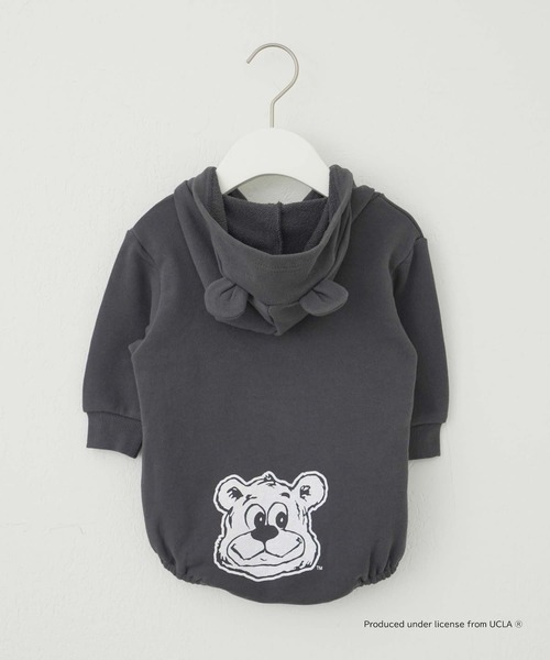 CIAOPANIC TYPY（チャオパニックティピー）の「【WEB限定】【KIDS】【UCLA】TYPY別注BABYプリントスウェットロンパース（ロンパース・キッズ・チャコールグレー/ライトグレー・80）」の20枚目の写真