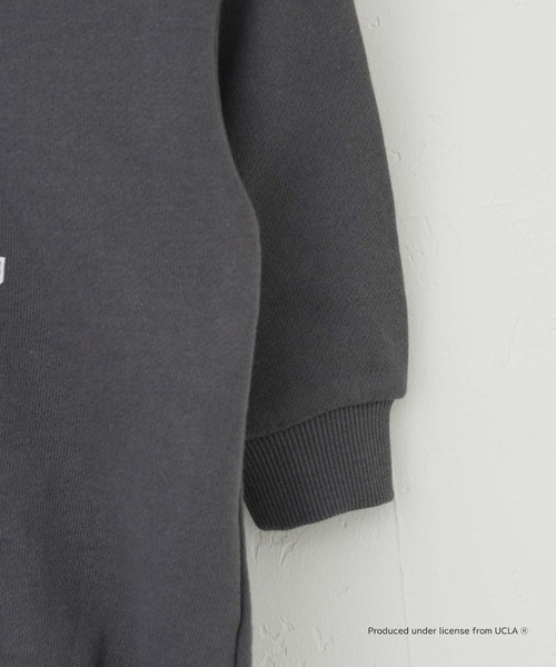 CIAOPANIC TYPY（チャオパニックティピー）の「【WEB限定】【KIDS】【UCLA】TYPY別注BABYプリントスウェットロンパース（ロンパース・キッズ・チャコールグレー/ライトグレー・80）」の22枚目の写真