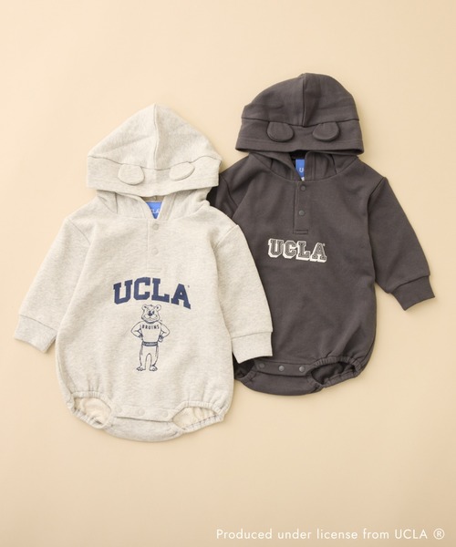 CIAOPANIC TYPY（チャオパニックティピー）の「【WEB限定】【KIDS】【UCLA】TYPY別注BABYプリントスウェットロンパース（ロンパース・キッズ・チャコールグレー/ライトグレー・80）」の14枚目の写真