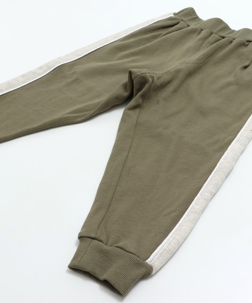 JAM & LINK（ジャムアンドリンク）の「脇ライン 裏毛スウェットパンツ（スウェットパンツ・キッズ・オートミール/ネイビー/ブラック/カーキ・100cm/110cm/120cm/130cm/140cm/150cm/160cm）」の21枚目の写真