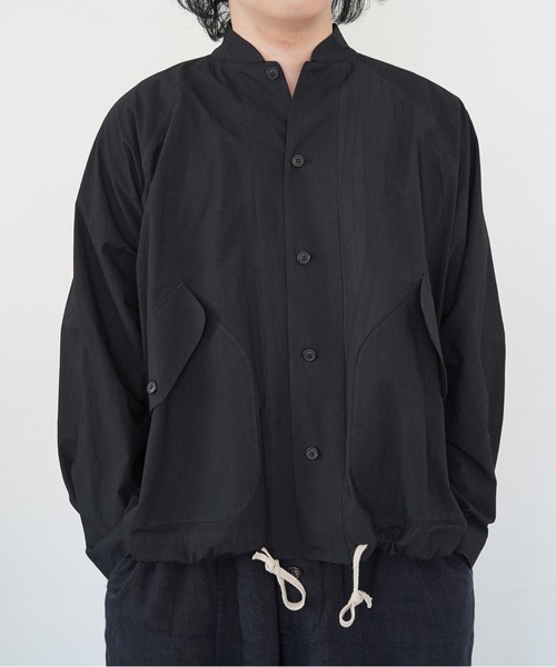 セール】【O-PROJECT / オープロジェクト】BOMBER SHIRT JUMPER 