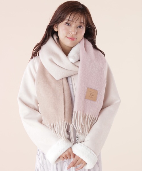 ◇レザータグ ループヤーンストール（ストール/ショール）｜JILL by