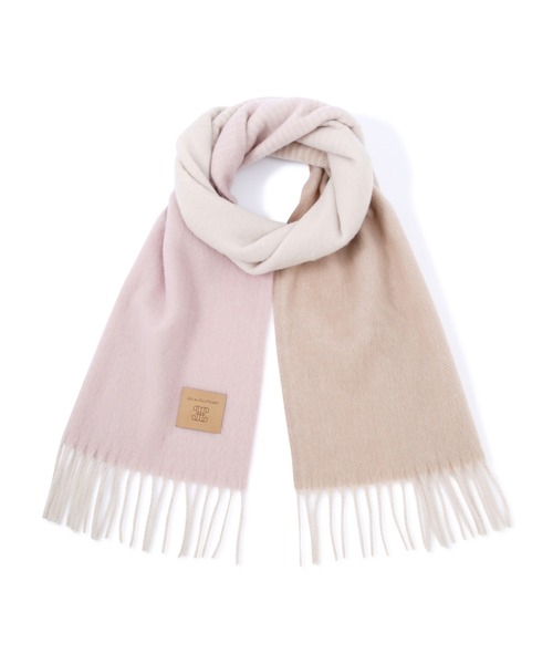 JILL by JILL STUART（ジルバイジルスチュアート）の「◇レザータグ ループヤーンストール（ストール/ショール・レディース・ブルー/ホワイト/ピンク/ピンク系その他2/ブルー系その他/ピンク系その他/ブルー系その他2・FREE）」の16枚目の写真