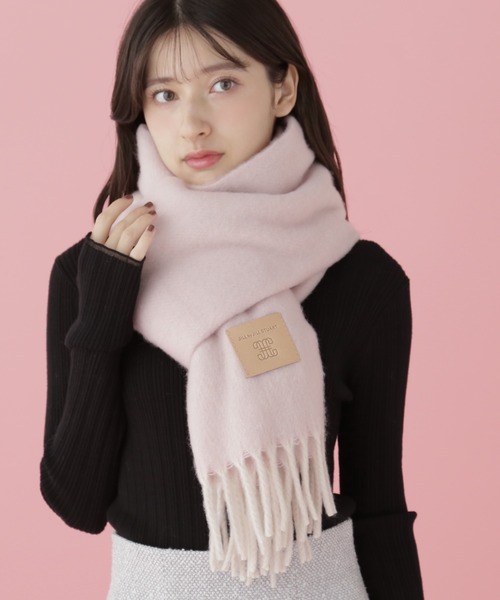 ◇レザータグ ループヤーンストール（ストール/ショール）｜JILL by