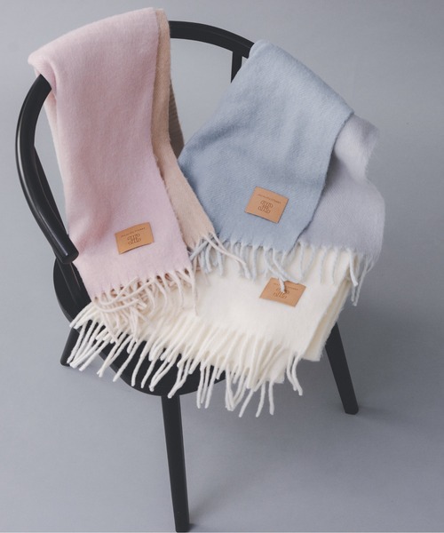 ◇レザータグ ループヤーンストール（ストール/ショール）｜JILL by