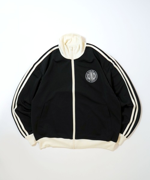 マーク（トラックジャケットのみ） エンブレム刺繍サイドライントラックジャケット MONO-MART│MONO