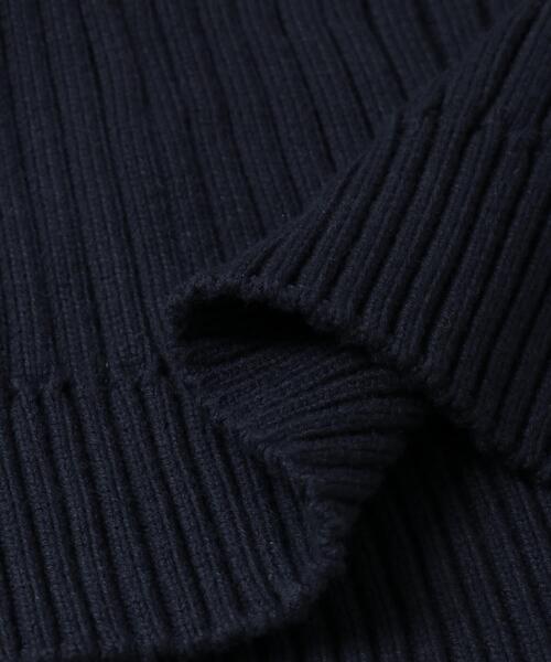 URBAN RESEARCH(アーバンリサーチ)の「new basic COTTON CASHMERE WIDE RIB CARDIGAN(カーディガン/ボレロ・メンズ・チャコールグレー/ブラック/ネイビー・MEDIUM/LARGE)」の15枚目の写真