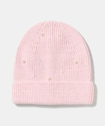 tutuanna（チュチュアンナ）の「パール付きモヘアニット帽（ニットキャップ/ビーニー）」