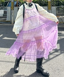 Alley Tokyo（アリートーキョー）の「フリルティアードキャミワンピ（ワンピース）」