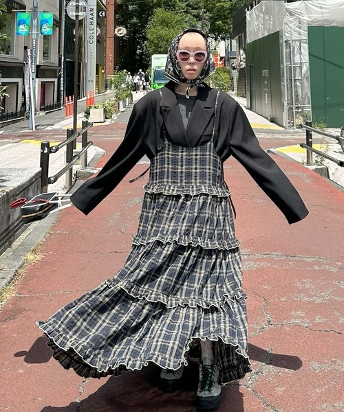 フリルティアードキャミ フリルティアードキャミワンピ（ワンピース）｜Alley Tokyo