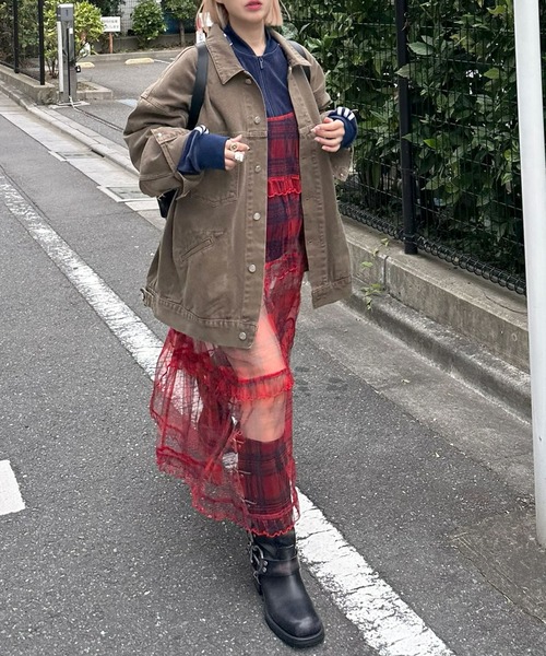 フリルティアードキャミワンピ（ワンピース）｜Alley Tokyo（アリー