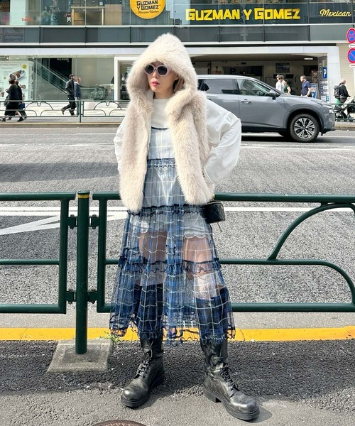 フリルティアードキャミワンピ（ワンピース）｜Alley Tokyo（アリー