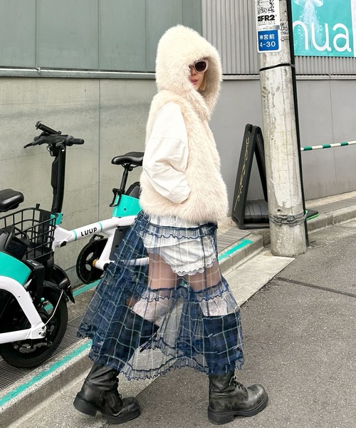 フリルティアードキャミワンピ（ワンピース）｜Alley Tokyo（アリー