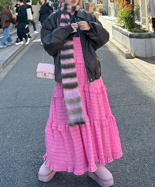 フリルティアードキャミワンピ（ワンピース）｜Alley Tokyo（アリー