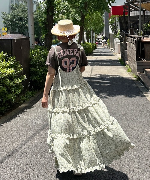 フリルティアードキャミワンピ（ワンピース）｜Alley Tokyo