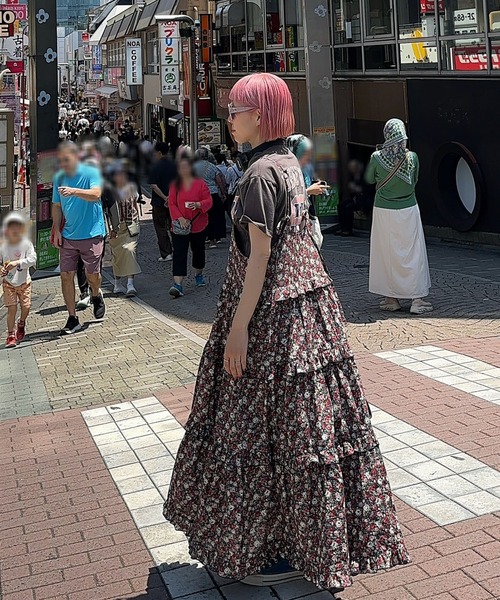 フリルティアードキャミワンピ（ワンピース）｜Alley Tokyo