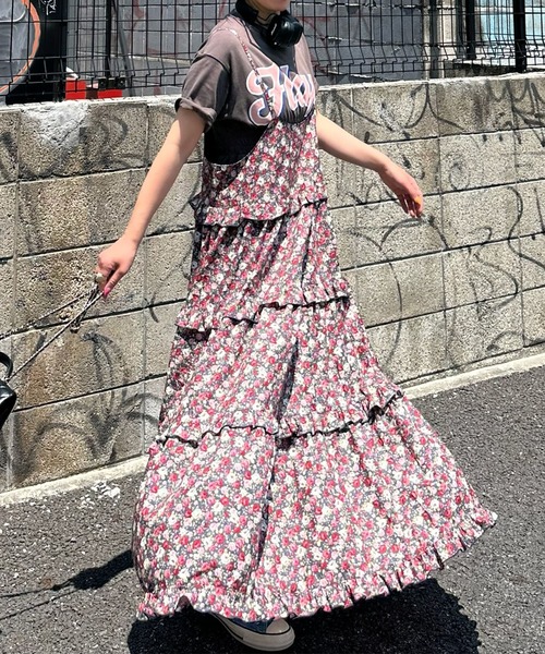 フリルティアードキャミワンピ（ワンピース）｜Alley Tokyo