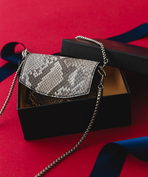 RODE SKO（ロデスコ）の「ナノバッグ(スネークチェーン)（ショルダーバッグ・レディース・アニマル・ONE）」の14枚目の写真