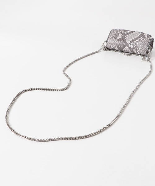 RODE SKO（ロデスコ）の「ナノバッグ(スネークチェーン)（ショルダーバッグ・レディース・アニマル・ONE）」の17枚目の写真