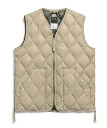 TAION/タイオン MILITARY V NECK W-ZIP DOWN VEST ダウンベスト
