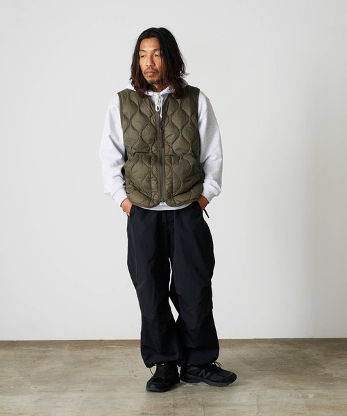 TAION/タイオン MILITARY V NECK W-ZIP DOWN VEST ダウンベスト