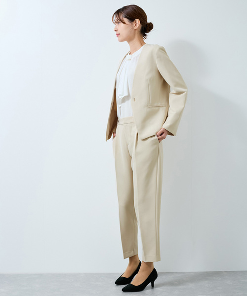 【360度ストレッチ】セットアップ対応1タックテーパードパンツ（その他パンツ）｜Jayro（ジャイロ）
