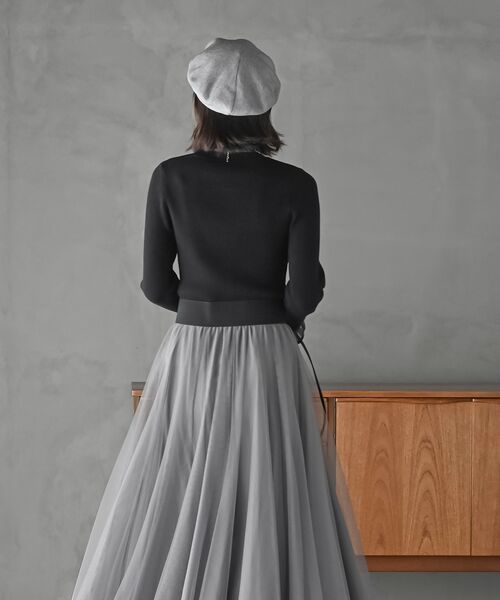 rps（アールピーエス）の「ベレー帽（ハンチング/ベレー帽・レディース・グレー系その他/ブラック/ブラウン系その他/杢グレー/ベージュ系その他/ボルドー・フリー）」の7枚目の写真