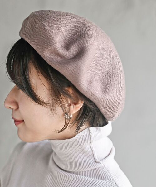 rps（アールピーエス）の「ベレー帽（ハンチング/ベレー帽・レディース・グレー系その他/ブラック/ブラウン系その他/杢グレー/ベージュ系その他/ボルドー・フリー）」の19枚目の写真