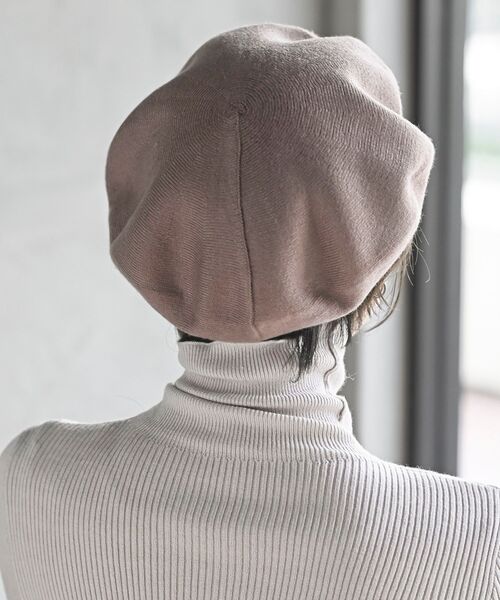 rps（アールピーエス）の「ベレー帽（ハンチング/ベレー帽・レディース・グレー系その他/ブラック/ブラウン系その他/杢グレー/ベージュ系その他/ボルドー・フリー）」の20枚目の写真