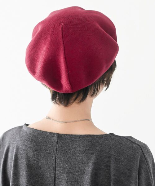 rps（アールピーエス）の「ベレー帽（ハンチング/ベレー帽・レディース・グレー系その他/ブラック/ブラウン系その他/杢グレー/ベージュ系その他/ボルドー・フリー）」の22枚目の写真