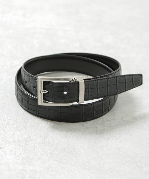 スプリットレザーリバーシブルベルト（ベルト）｜nano･universe（ナノユニバース）