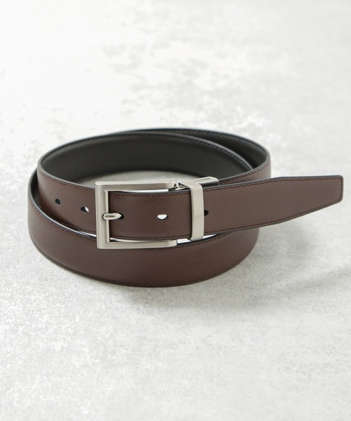 スプリットレザーリバーシブルベルト（ベルト）｜nano･universe（ナノユニバース）